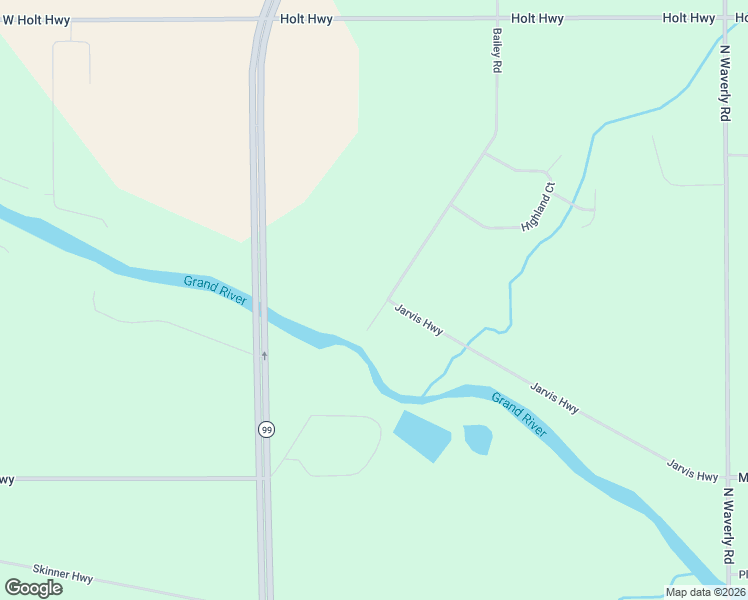 map of restaurants, bars, coffee shops, grocery stores, and more near 4327 Bailey Road in Windsor charter Township