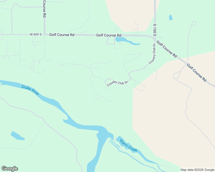 map of restaurants, bars, coffee shops, grocery stores, and more near 408 Country Club Dr in Jerome