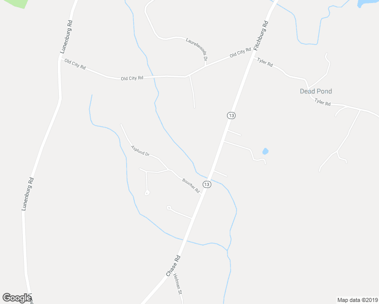 map of restaurants, bars, coffee shops, grocery stores, and more near 943 Chase Road in Lunenburg