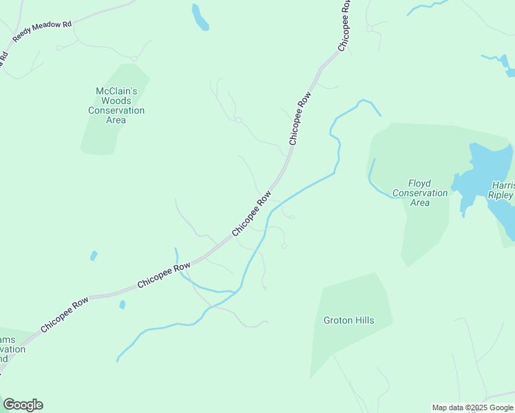 map of restaurants, bars, coffee shops, grocery stores, and more near Chicopee Row in Groton