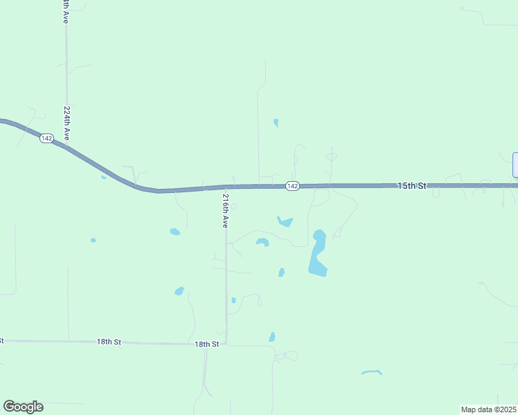 map of restaurants, bars, coffee shops, grocery stores, and more near 1543 216th Avenue in Union Grove