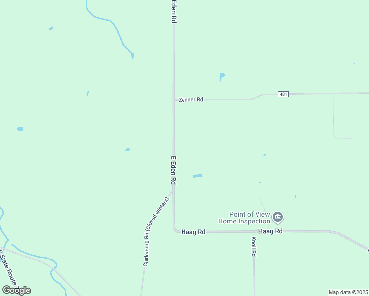 map of restaurants, bars, coffee shops, grocery stores, and more near 9329 East Eden Road in Eden