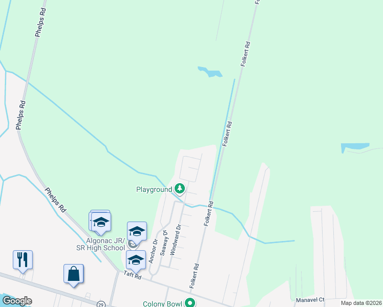 map of restaurants, bars, coffee shops, grocery stores, and more near 9768 Marina Circle in Pearl Beach