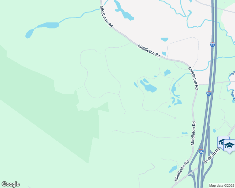 map of restaurants, bars, coffee shops, grocery stores, and more near 4 Crooked Pond Drive in Boxford