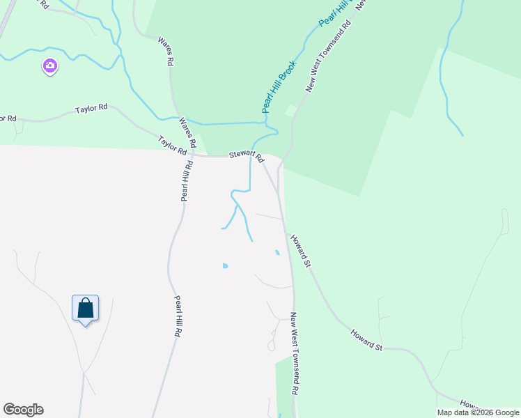 map of restaurants, bars, coffee shops, grocery stores, and more near 837 New West Townsend Road in Lunenburg