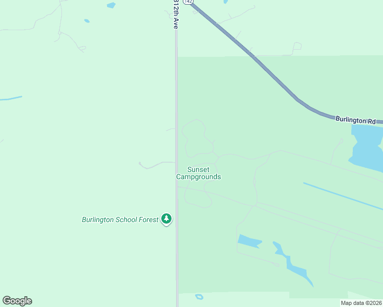 map of restaurants, bars, coffee shops, grocery stores, and more near 1615 312th Avenue in Burlington