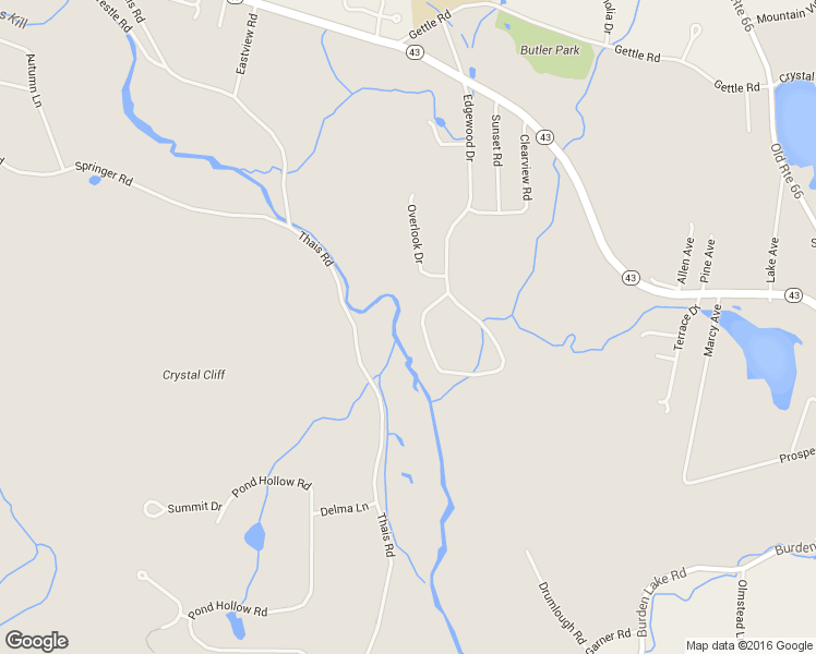 map of restaurants, bars, coffee shops, grocery stores, and more near 189 Edgewood Drive in Averill Park