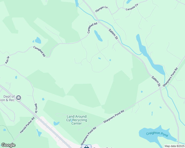 map of restaurants, bars, coffee shops, grocery stores, and more near 143 Webster Woods Lane in North Andover