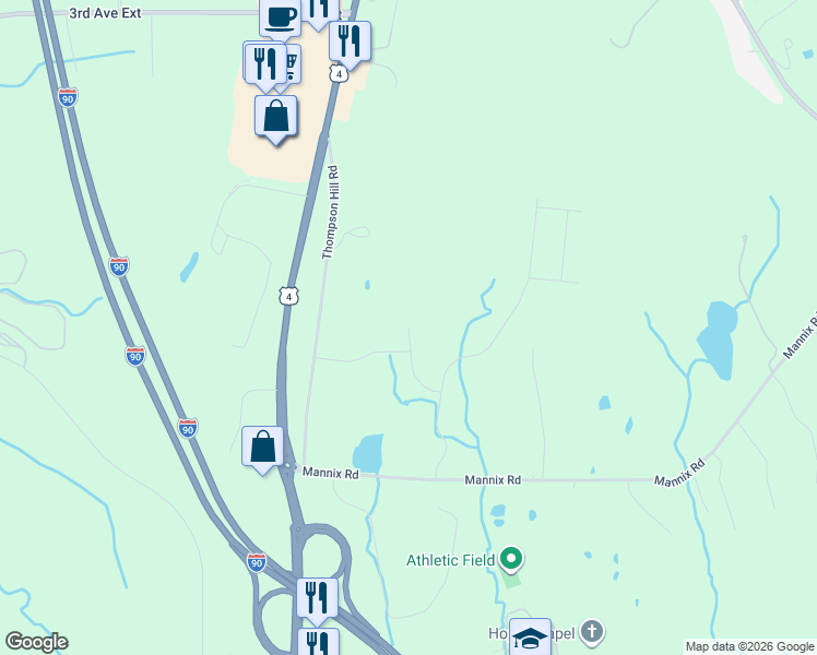 map of restaurants, bars, coffee shops, grocery stores, and more near in Rensselaer
