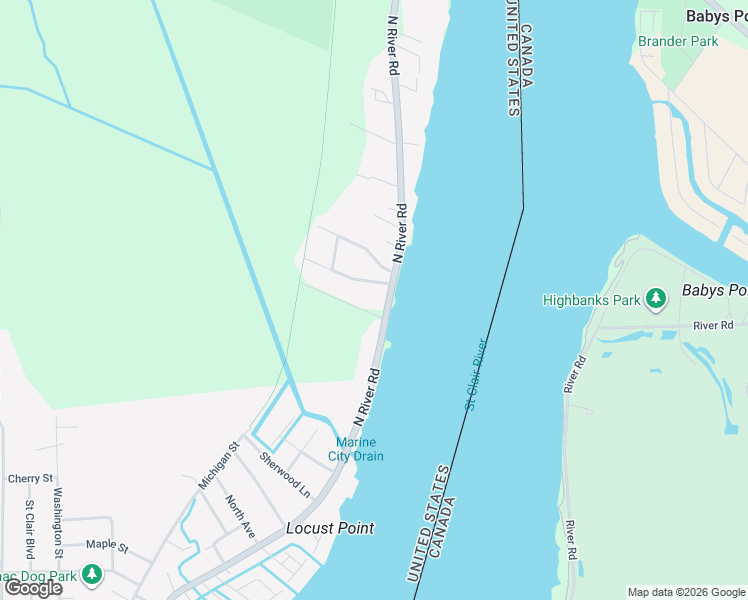 map of restaurants, bars, coffee shops, grocery stores, and more near 333 South Parkway Drive in Clay Township