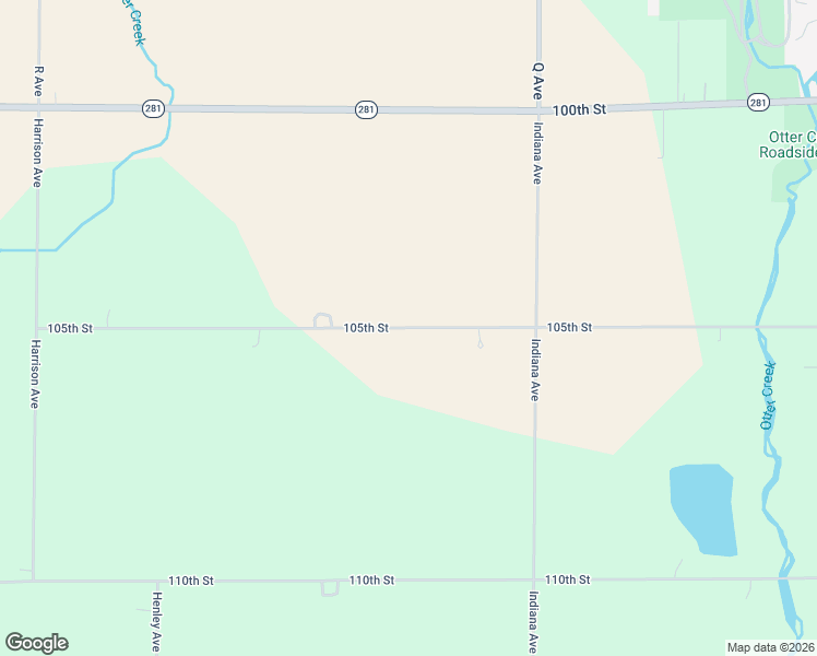 map of restaurants, bars, coffee shops, grocery stores, and more near 1776 105th Street in Oelwein