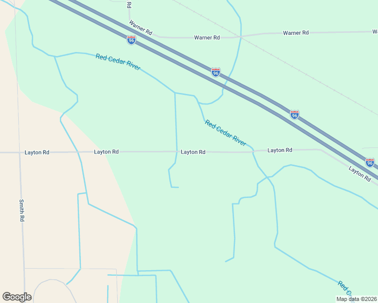 map of restaurants, bars, coffee shops, grocery stores, and more near 6338 Layton Rd in Fowlerville