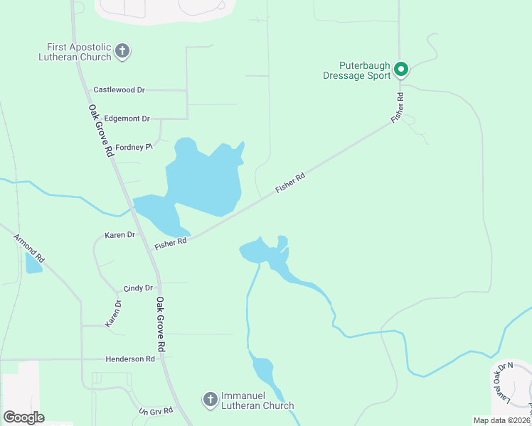map of restaurants, bars, coffee shops, grocery stores, and more near 2564 Fisher Road in Howell