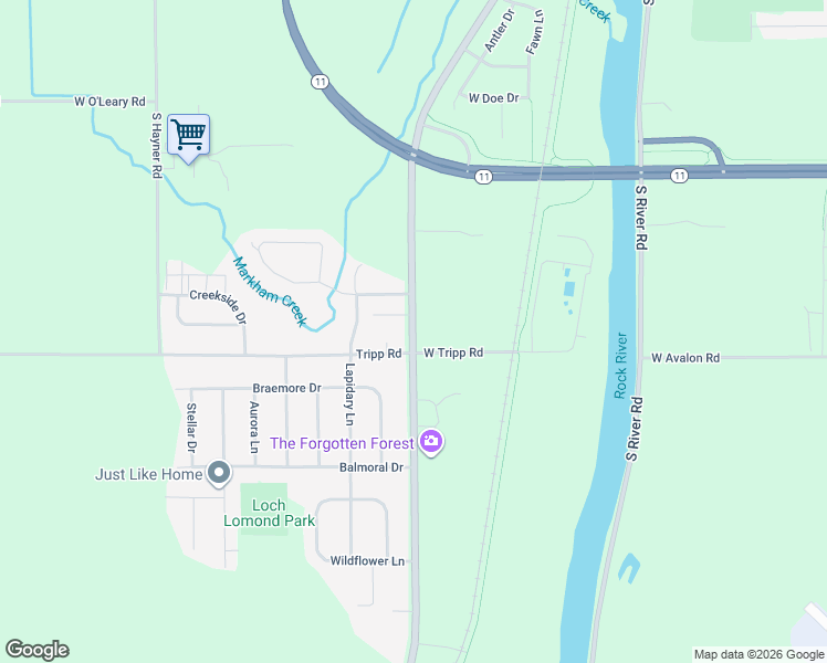 map of restaurants, bars, coffee shops, grocery stores, and more near 3009 South County Road D in Janesville