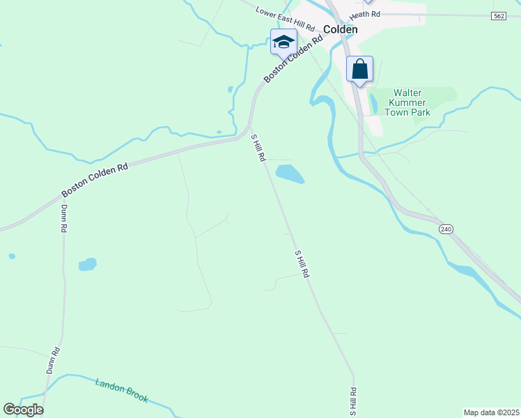 map of restaurants, bars, coffee shops, grocery stores, and more near 9088 South Hill Road in Boston