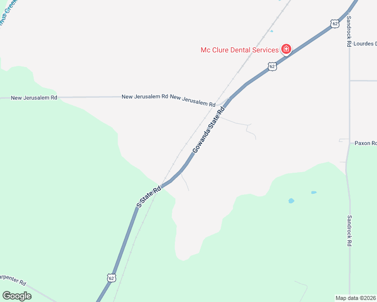 map of restaurants, bars, coffee shops, grocery stores, and more near 9160 South State Road in Eden