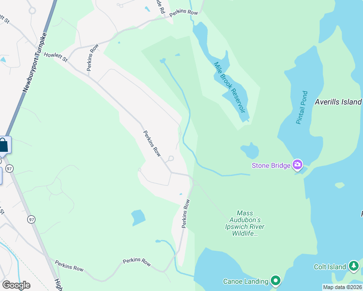 map of restaurants, bars, coffee shops, grocery stores, and more near 57 Candlewood Drive in Topsfield