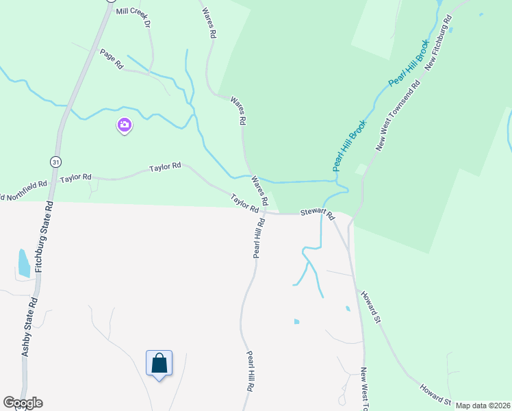 map of restaurants, bars, coffee shops, grocery stores, and more near 1510 Pearl Hill Road in Fitchburg