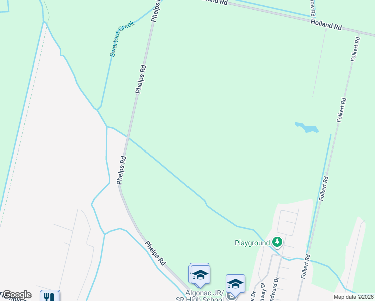 map of restaurants, bars, coffee shops, grocery stores, and more near in Algonac