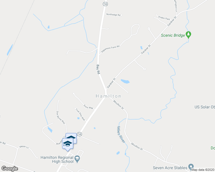 map of restaurants, bars, coffee shops, grocery stores, and more near 22 Gardner Street in Hamilton