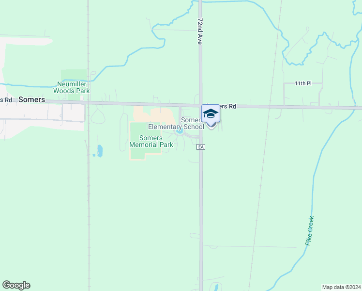 map of restaurants, bars, coffee shops, grocery stores, and more near 1280 Village Centre Drive in Kenosha