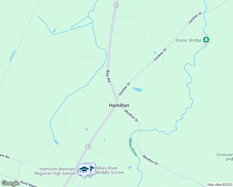 map of restaurants, bars, coffee shops, grocery stores, and more near 22 Gardner Street in Hamilton