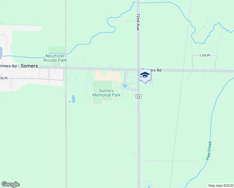 map of restaurants, bars, coffee shops, grocery stores, and more near 1276 Village Centre Drive in Kenosha