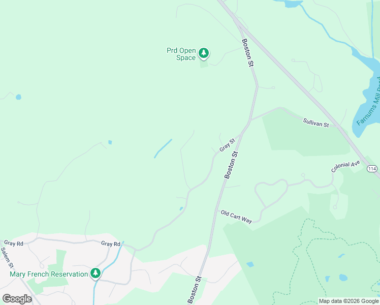 map of restaurants, bars, coffee shops, grocery stores, and more near 71 Penni Lane in North Andover