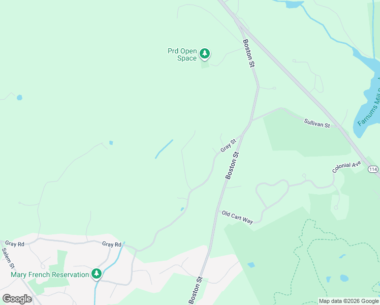 map of restaurants, bars, coffee shops, grocery stores, and more near 71 Penni Lane in North Andover