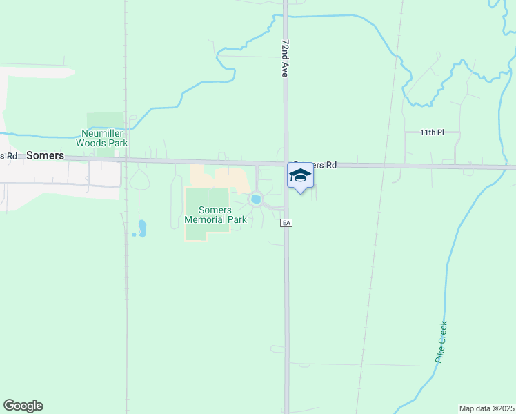 map of restaurants, bars, coffee shops, grocery stores, and more near Village Centre Drive in Kenosha