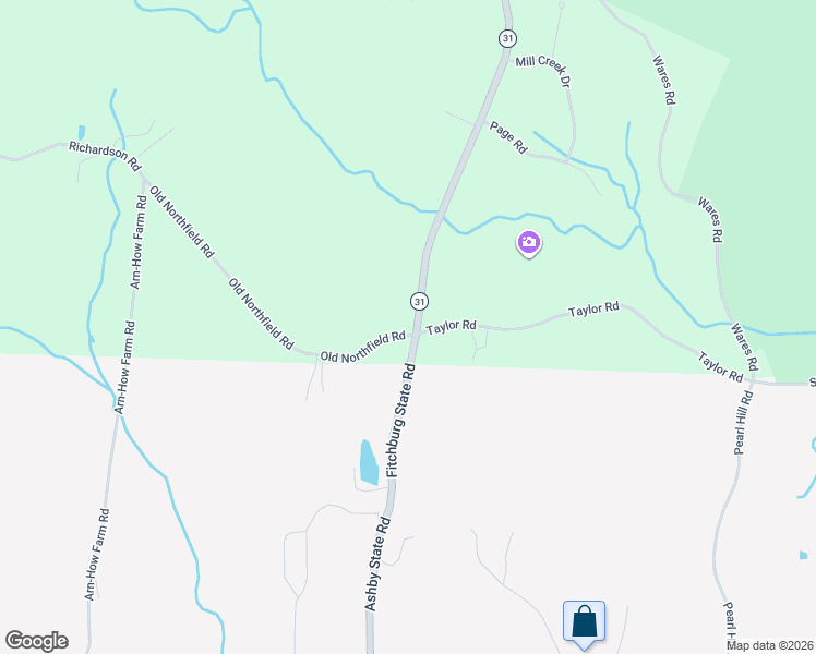 map of restaurants, bars, coffee shops, grocery stores, and more near 74 Old Northfield Road in Fitchburg