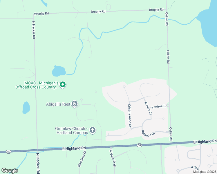 map of restaurants, bars, coffee shops, grocery stores, and more near 8648 Giovanni Court in Howell