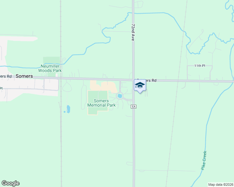 map of restaurants, bars, coffee shops, grocery stores, and more near 1260 Village Centre Drive in Kenosha