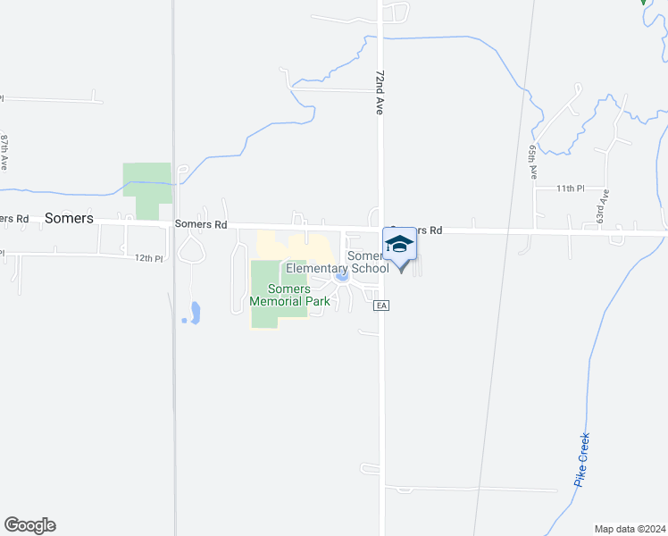 map of restaurants, bars, coffee shops, grocery stores, and more near 1260 Village Centre Drive in Kenosha