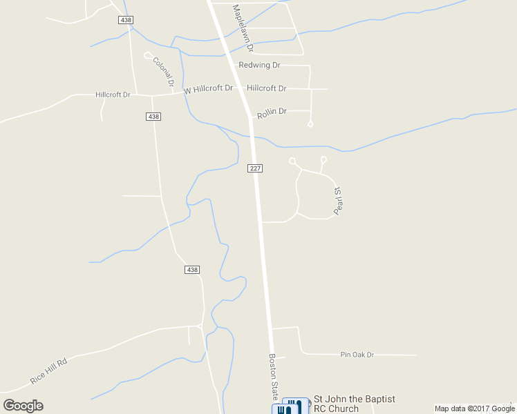 map of restaurants, bars, coffee shops, grocery stores, and more near 9009 Boston State Road in Boston