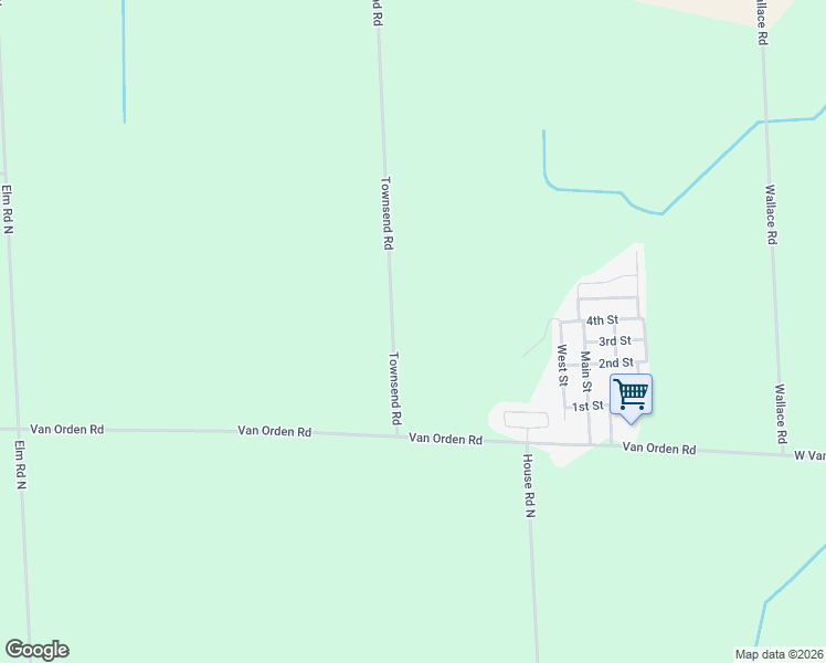 map of restaurants, bars, coffee shops, grocery stores, and more near 1850 Gramer Road in Webberville