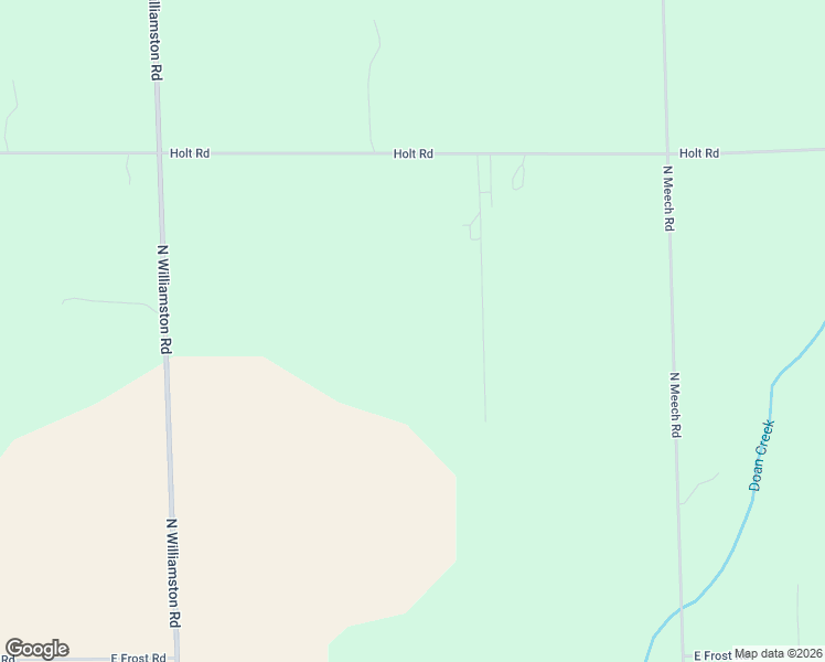 map of restaurants, bars, coffee shops, grocery stores, and more near 2260 Holt Road in Williamston