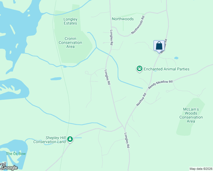 map of restaurants, bars, coffee shops, grocery stores, and more near 379 Longley Road in Groton