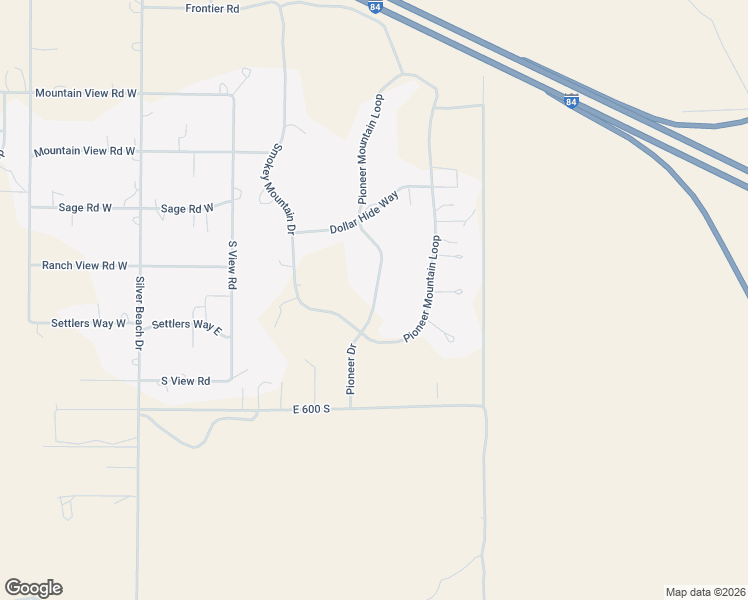 map of restaurants, bars, coffee shops, grocery stores, and more near 655 Pioneer Mountain Loop in Jerome