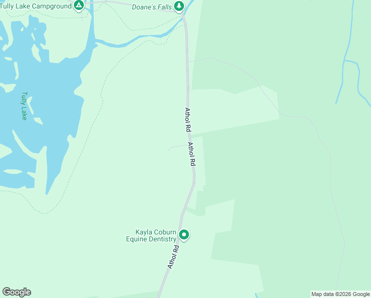 map of restaurants, bars, coffee shops, grocery stores, and more near 3854 Chestnut Hill Avenue in Athol