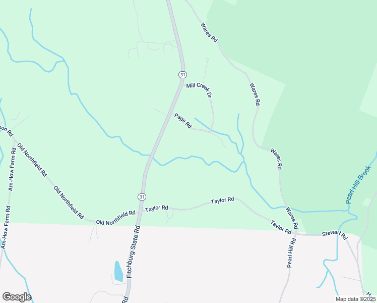 map of restaurants, bars, coffee shops, grocery stores, and more near 75 Page Road in Ashby