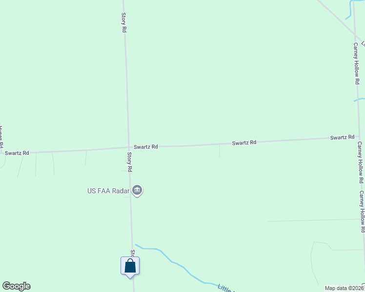 map of restaurants, bars, coffee shops, grocery stores, and more near Swartz Road in Livingston County