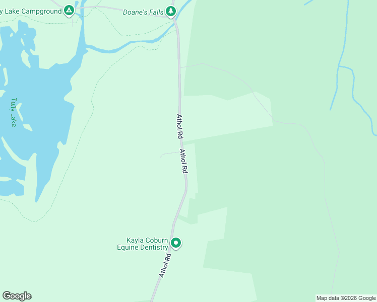 map of restaurants, bars, coffee shops, grocery stores, and more near 3835 Chestnut Hill Avenue in Athol