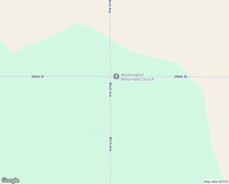 map of restaurants, bars, coffee shops, grocery stores, and more near 28182 Birch Avenue in Ackley