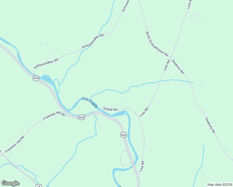 map of restaurants, bars, coffee shops, grocery stores, and more near 124 Schell Road in Berne