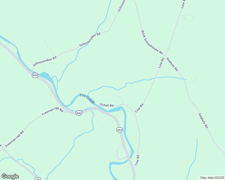 map of restaurants, bars, coffee shops, grocery stores, and more near 124 Schell Road in Berne