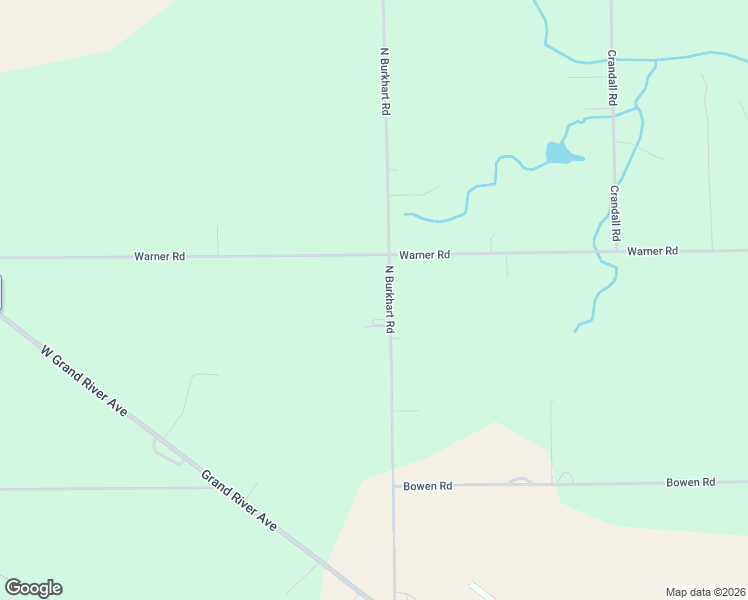 map of restaurants, bars, coffee shops, grocery stores, and more near 2915 North Burkhart Road in Howell