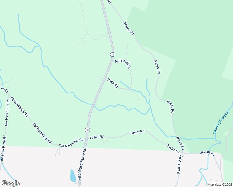 map of restaurants, bars, coffee shops, grocery stores, and more near 75 Page Road in Ashby