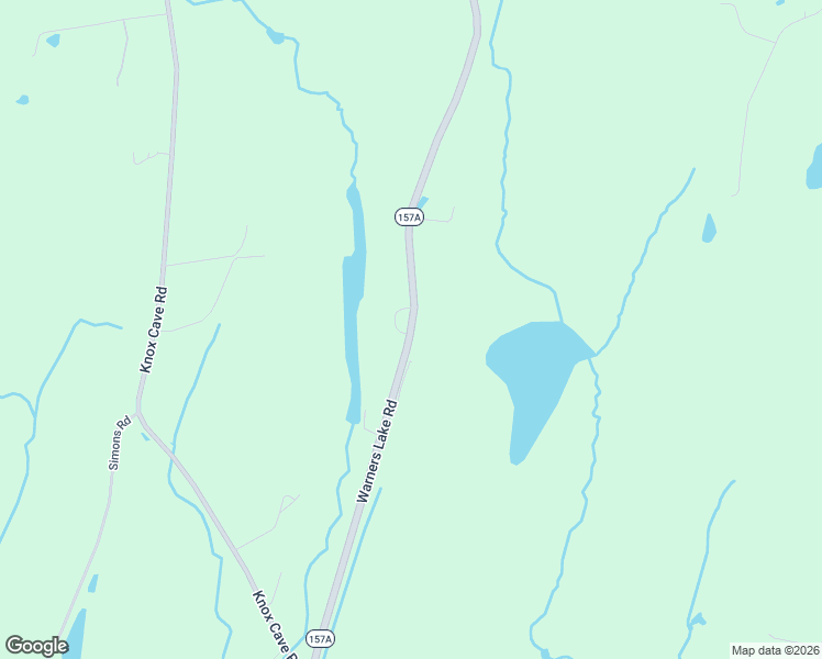 map of restaurants, bars, coffee shops, grocery stores, and more near 249 Warners Lake Road in East Berne