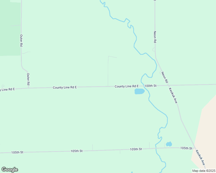 map of restaurants, bars, coffee shops, grocery stores, and more near 15296 County Line Road East in Oelwein